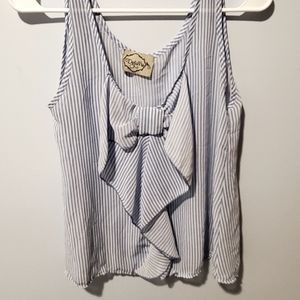 Cute Summer Bow Blouse